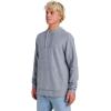 Quiksilver Men’s Alamitos Long Sleeve Hood Knit(China Blue)