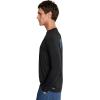 Quiksilver Men’s Everyday Graphic Long Sleeve Surf Tee(Black)