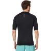 Quiksilver Men’s Everyday Upf50 Short Sleeve Rashguard(Black)