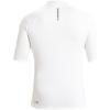 Quiksilver Men’s Everyday Upf50 Short Sleeve Rashguard(Bright White)