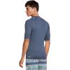 Quiksilver Men’s Everyday Upf50 Short Sleeve Rashguard(Navy Heather)
