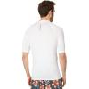 Quiksilver Men’s Everyday Upf50 Short Sleeve Rashguard(White)
