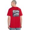 Quiksilver Men’s Out of Bounds Screen Tee(Salsa)