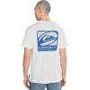 Quiksilver Men’s Out of Bounds Screen Tee(White)