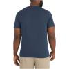 Quiksilver Men’s Short Sleeve Stretch Active Tee Shirt(Blue)