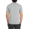 Quiksilver Men’s Short Sleeve Stretch Active Tee Shirt(Gray)
