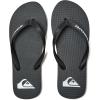 Quiksilver Molokai Flip Flops for Men, Athletic Mens Sandals, Thong Mens Slides(Black/Red/Green)