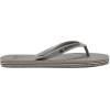 Quiksilver Molokai Flip Flops for Men, Athletic Mens Sandals, Thong Mens Slides(Grey/Grey/Grey)