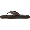 Quiksilver Monkey Wrench Flip Flops for Men, Arch Support Athletic Mens Sandals, Thong Mens Slides(Brown/Black/Brown)