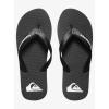 Quiksilver mens Flip Flop(Black Black Black White Xkkw)