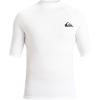 Quiksilver Men’s Everyday Upf50 Short Sleeve Rashguard(Bright White)