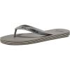 Quiksilver Molokai Flip Flops for Men, Athletic Mens Sandals, Thong Mens Slides(Grey/Grey/Grey)