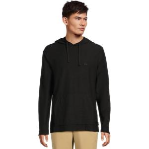 Quiksilver Men’s Alamitos Long Sleeve Hood Knit(Black)