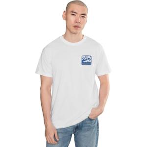 Quiksilver Men’s Out of Bounds Screen Tee(White)