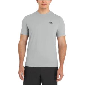 Quiksilver Men’s Short Sleeve Stretch Active Tee Shirt(Gray)