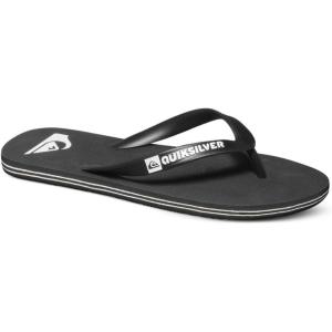 Quiksilver mens Flip Flop(Black Black Black White Xkkw)