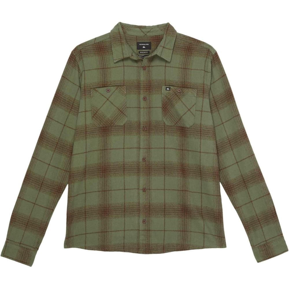 image:imageQuiksilver Boys Flannel YouthThyme Shadow Swell