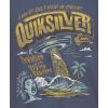 Quiksilver Boys’ Short Sleeve Screen Print Graphic T-Shirt, Soft & Comfortable, Regular Fit(Indigo Invasion)