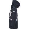 Quiksilver Girls’ Heavyweight Ski Snow Hooded Jacket, Insulated & Waterproof(Black Floral)
