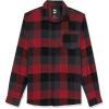 Quiksilver Boys Boy’s Motherfly Youth Nutton Up Flannel Shirt(Black Motherfly 233)