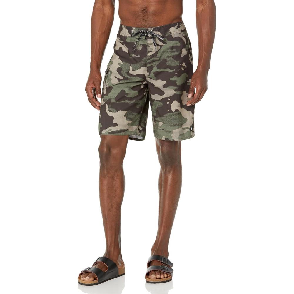 image:imageQuiksilver Mens Mens Everyday Solid 20 Boardshort Swim TrunkThyme 234