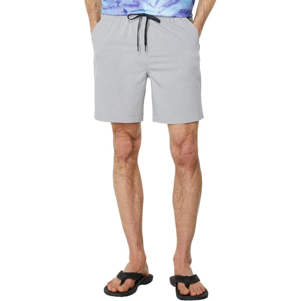 image:imageQuiksilver Mens Mens Taxer Heather Amphibian 18 Hybrid ShortSleet