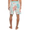 Quiksilver Men’s Jetty Bloom 19 Boardshorts(Silver Birch)