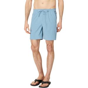 Quiksilver Men’s Men’s Taxer Heather Amphibian 18 Hybrid Short(Blue Shadow 241)
