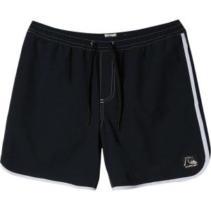 Quiksilver Original Scallop 17″ Volley Shorts – Black – XL