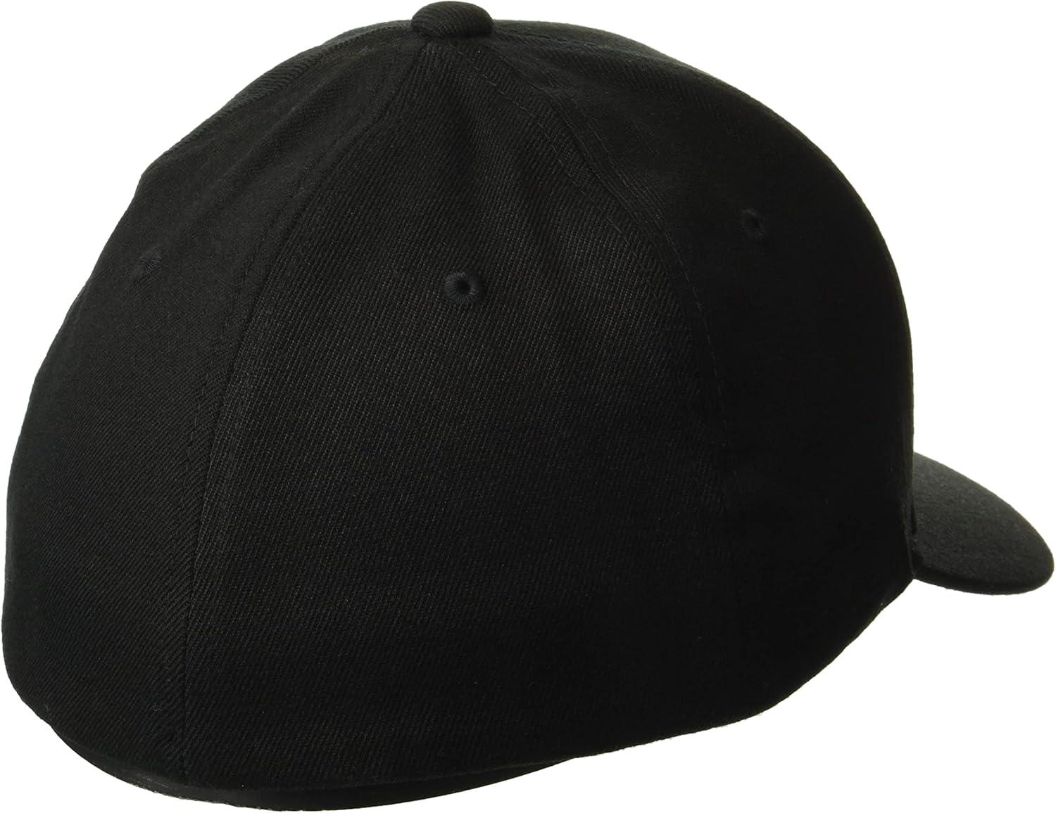 image:imageQuiksilver Mens Quiksilver Mens Mountain amp Wave Stretch Fit Curve Brim HatBlackBlack
