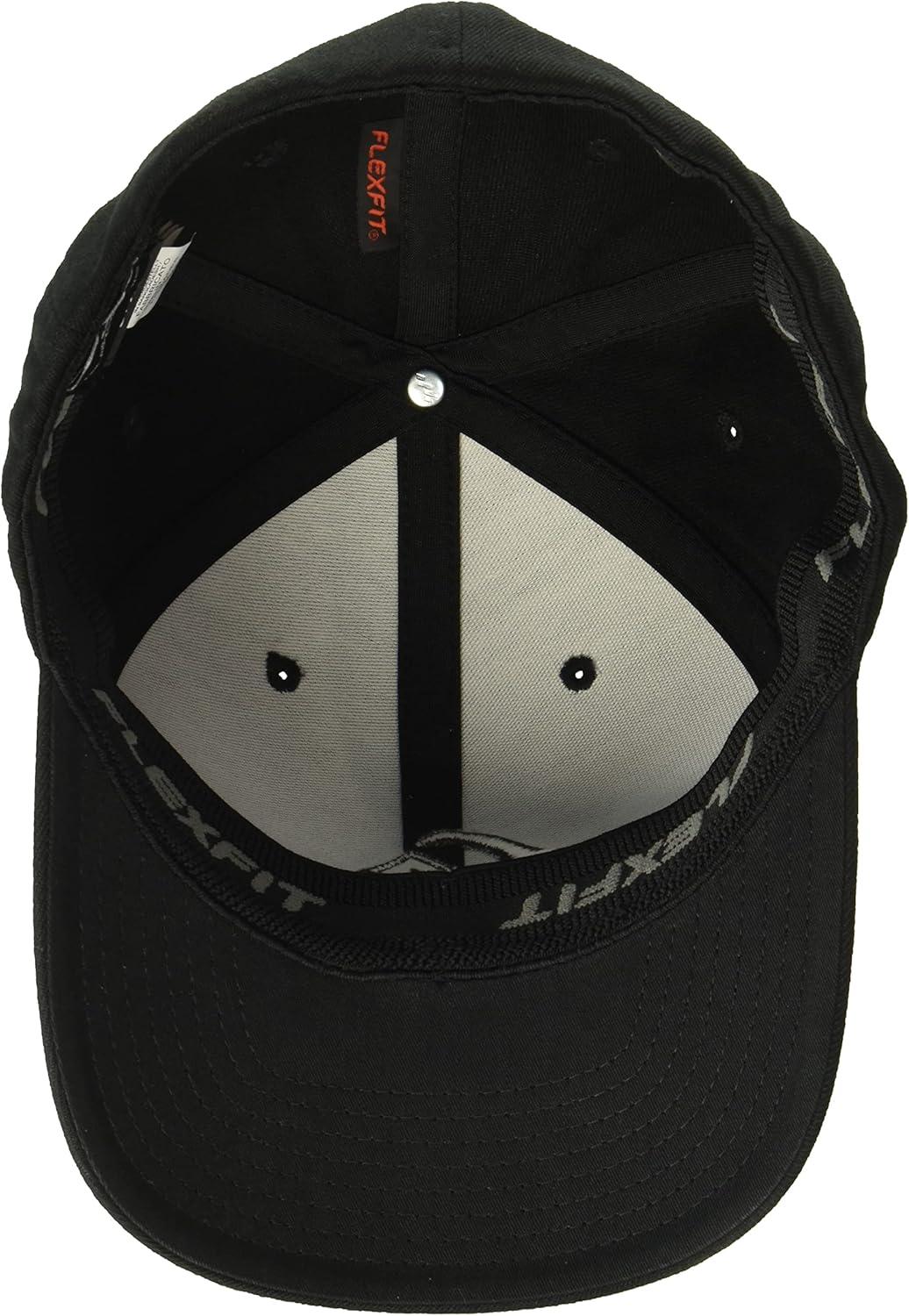 image:imageQuiksilver Mens Quiksilver Mens Mountain amp Wave Stretch Fit Curve Brim HatBlackBlack
