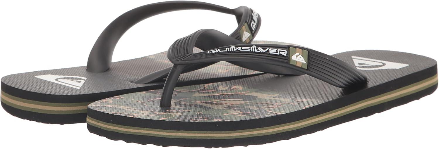 image:imageQuiksilver boys Unisexchild Molokai Art Youth SandalGreen 1