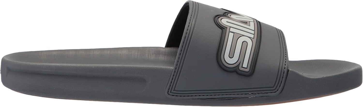 image:imageQuiksilver mens Quiksilver Mens Rivi Wordmark II Slide SandalGrey 1 241