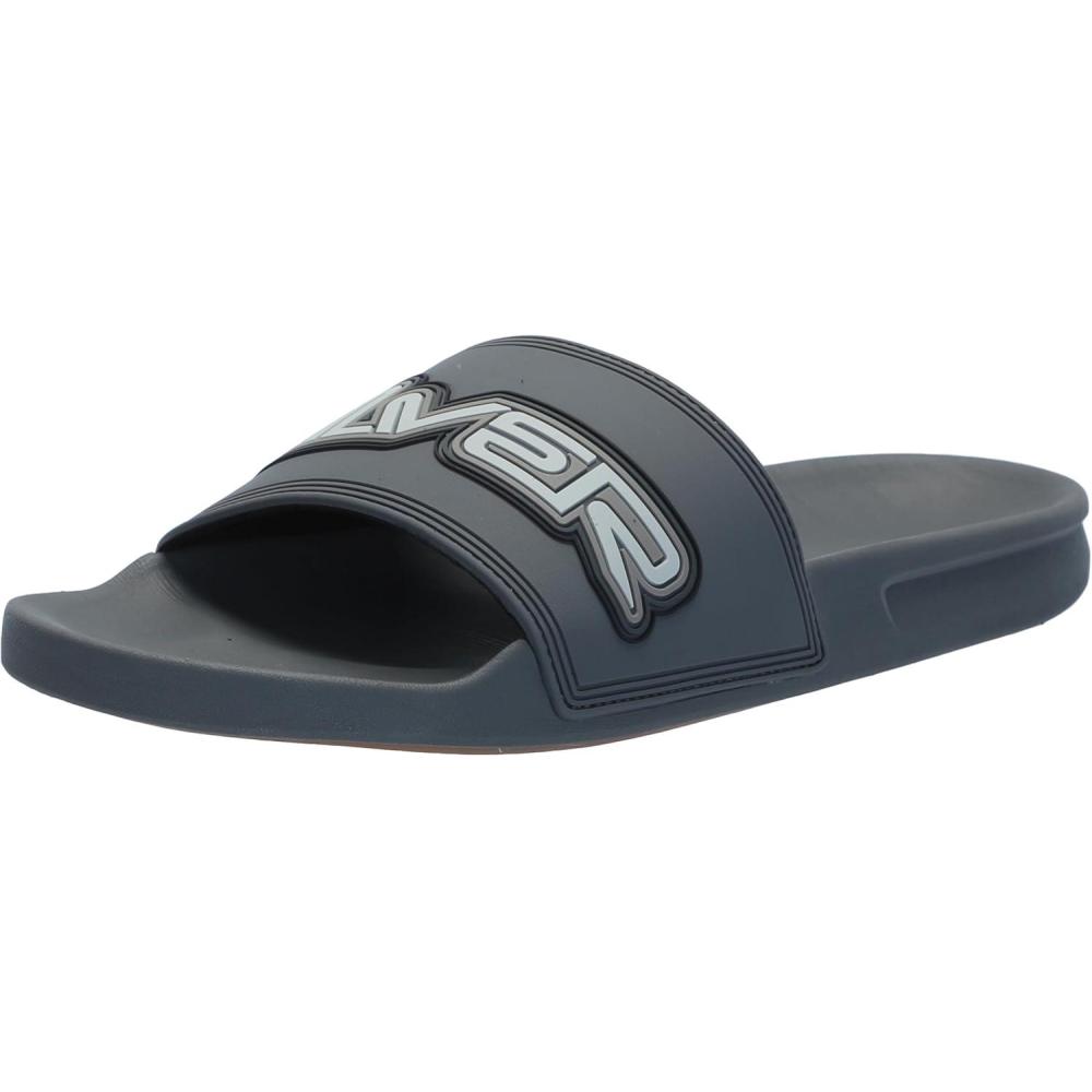 image:imageQuiksilver mens Quiksilver Mens Rivi Wordmark II Slide SandalGrey 1 241