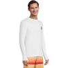 Quiksilver Men’s Everyday Surf Tee Long Sleeve Surf Tee(Bright White)
