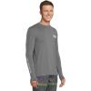 Quiksilver Men’s Everyday Surf Tee Long Sleeve Surf Tee(Granite Gray)