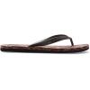 Quiksilver Men’s Molokai Recycled Sandals(Black Brown Black)