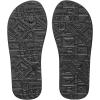 Quiksilver Men’s Molokai Recycled Sandals(Black/White)