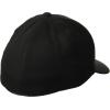 Quiksilver Men’s Quiksilver Men’s Mountain & Wave Stretch Fit Curve Brim Hat(Black/Black)