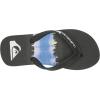 Quiksilver boys Unisex-child Molokai Art Youth Sandal(Black 6)