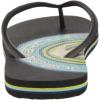 Quiksilver boys Unisex-child Molokai Art Youth Sandal(Black 7)