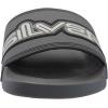 Quiksilver mens Quiksilver Men’s Rivi Wordmark II Slide Sandal(Grey 1 241)