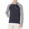 Quiksilver Men’s Essentials Hood Raglan(Navy Blazer/ Lgh)