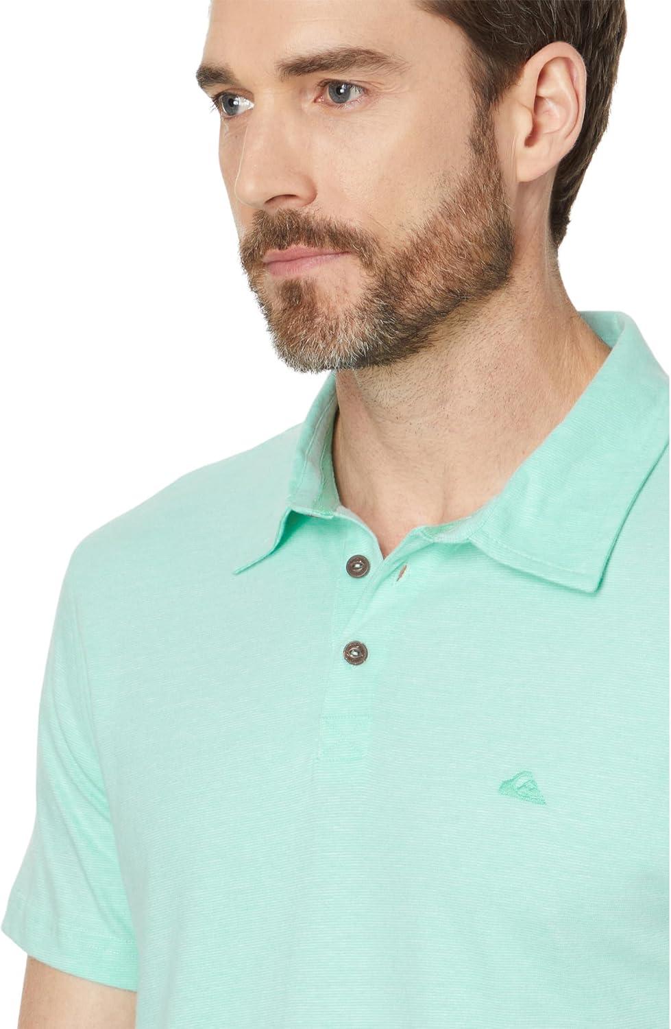 image:imageQuiksilver Mens Sunset Cruise PoloBeveled Glass