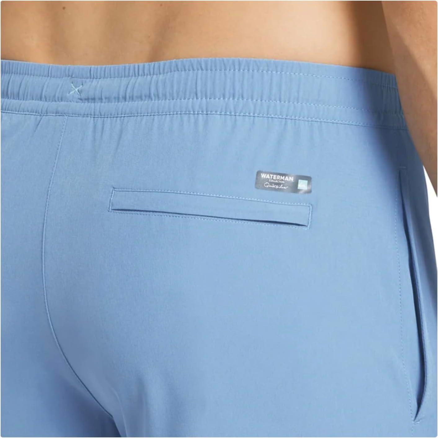 image:imageQuiksilver Waterman Collection Mens UPF 50 Stretch Swim Volley ShortBlue