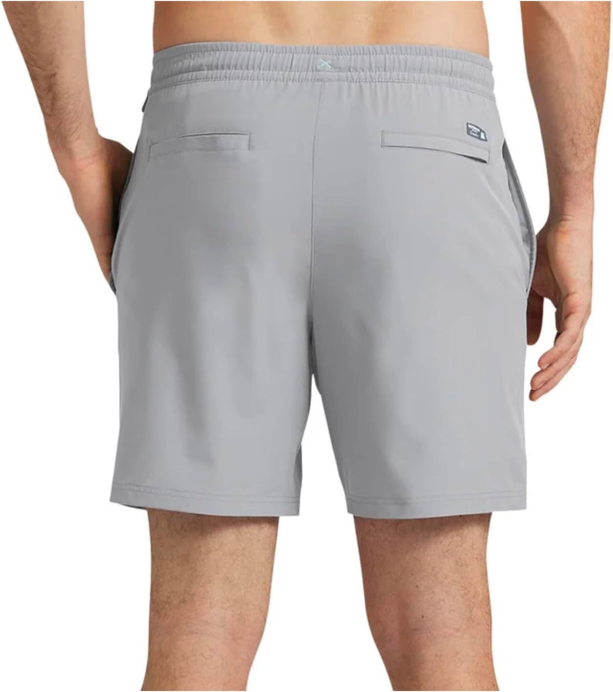 image:imageQuiksilver Waterman Collection Mens UPF 50 Stretch Swim Volley ShortGray