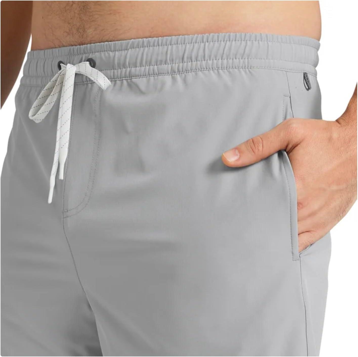 image:imageQuiksilver Waterman Collection Mens UPF 50 Stretch Swim Volley ShortGray