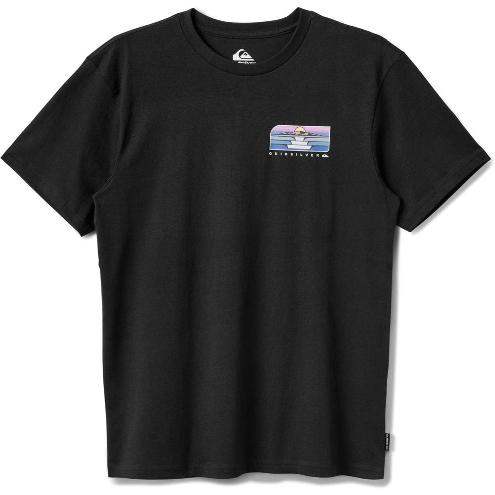 image:imageQuiksilver Mens A Frames Mt0 Short Sleeve Graphic TShirtBlack