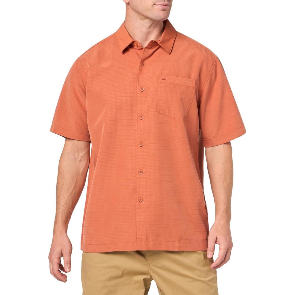 image:imageQuiksilver Mens Centinela 4 Button Up Comfort Fit Pocket ShirtMango Centinela 241