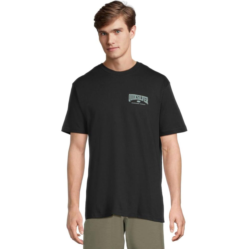 image:imageQuiksilver Mens Dropout Short Sleeve Screen TeeBlack